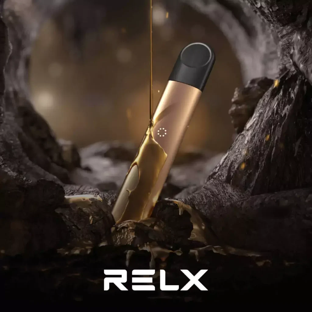 relx pod สี gold เรียบหรู ดูดี ทุกสถานการณ์