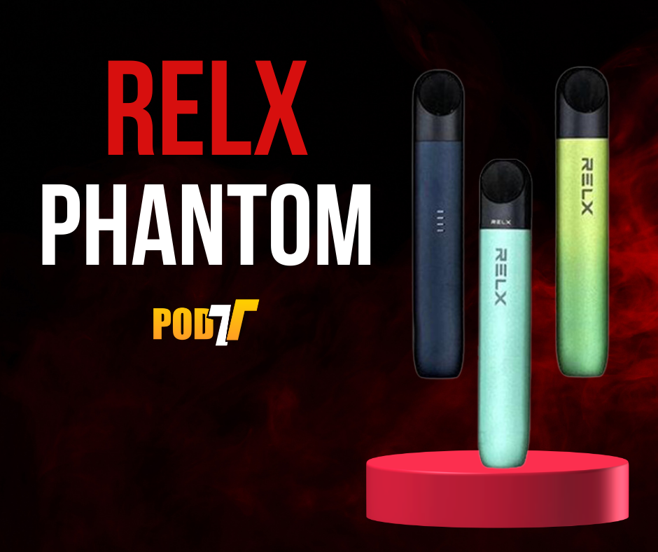 Relx Phantom สุดยอดนวัตกรรมบุหรี่ไฟฟ้าคุณภาพสูงที่น่าใช้งาน